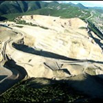 A large "crater" mine.