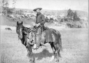 Cowboy An anonymous cowboy from the 1880's.