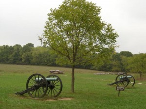 Cannons from the Wilson's Creek Battlefield