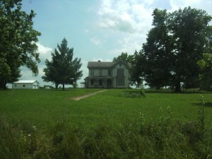 Jesse James' House 2 Jesse James' house near Clinton, MO