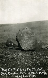 Marker at Battle of the Washita