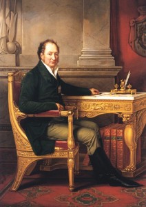 King Maximilian I Joseph at his desk